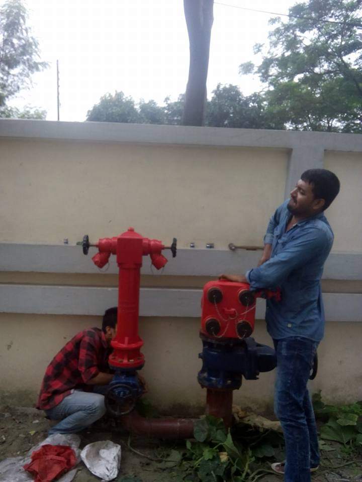 Fire Hydrant System Installation