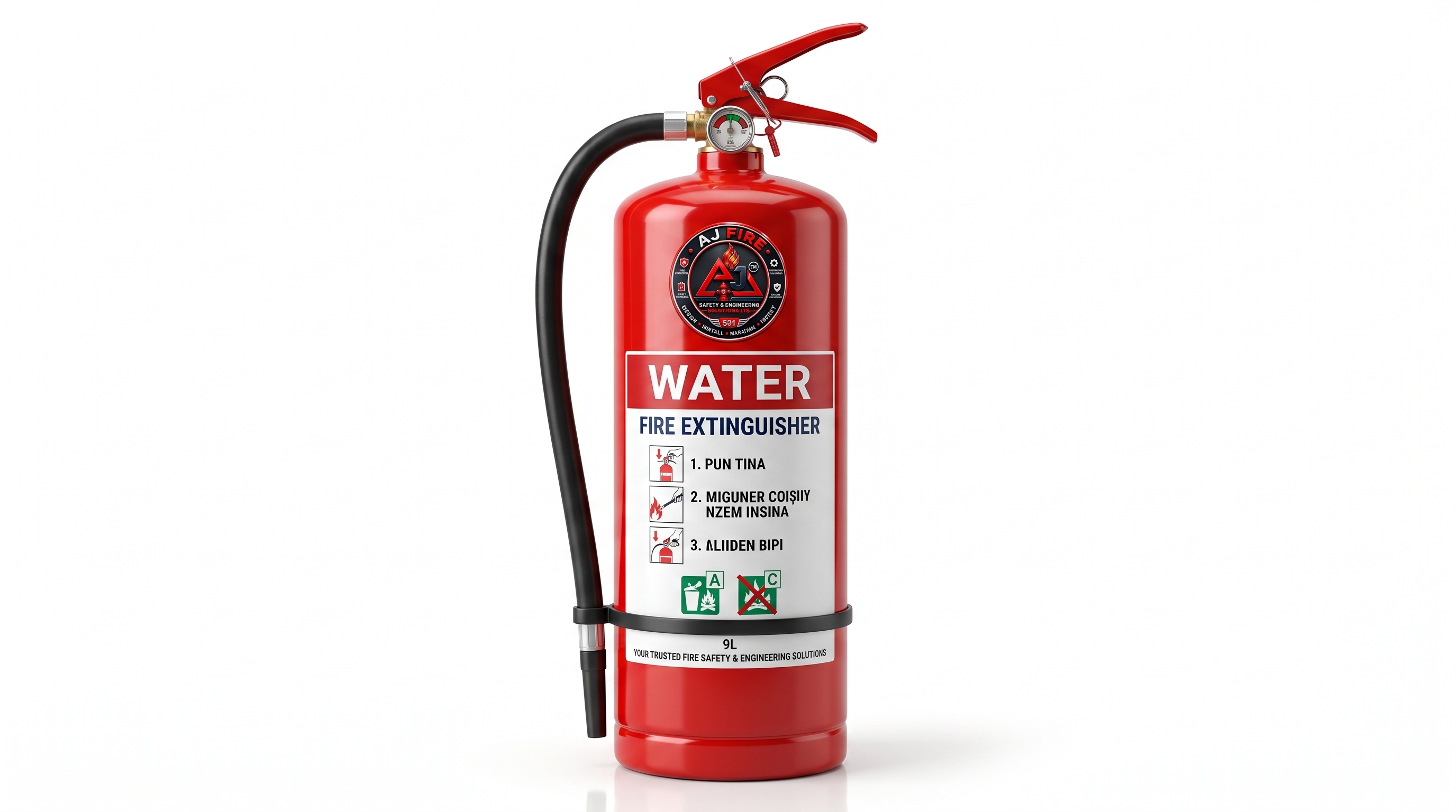 Water fire extinguisher